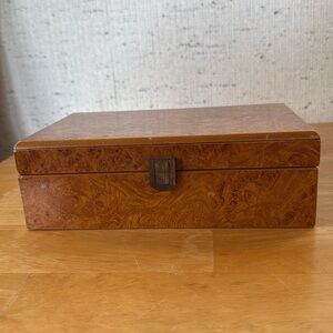 Vintage Don Salvatore by Buddy Products Humidor Brown Swirled Print